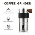 Premium Stainless Steel Manual Coffee Grinder Portable and Adjustable
