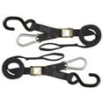 thumbnail image 1 of Rider Cargo Buckle Tie Downs W/Carabiner Black, 1 of 1