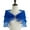 Blue, variant on Stylish Bride Sheer Coverup Lightweight Shrug Bridal Wedding Capelet Elegant Shawl Enhancing Comfort and Elegances