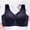 Black, variant on Bras for Women GaThRRgYP Women's Seamless Lace Latex Sports Bra Comfortable Breathable Base Top Underwear