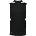 thumbnail image 2 of Holloway Sportswear 2XL PR Max Compression Jersey Black/White 221037, 2 of 5