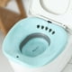 thumbnail image 5 of Baño de asiento plegable sobre el asiento con tazón más Squirter Baño de cadera universal Azul Yinane Bañera de asiento para inodoro, 5 of 8