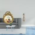 thumbnail image 2 of CoudarTitie Antique Lovers Photo Frame Vintage Sculpture Round Ornate European Desktop Wall Display Art Collection Anniversary Gift Ideas for Wedding Bookshelf Decor Versatile, 2 of 8