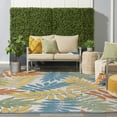 thumbnail image 6 of Nourison Aloha Indoor/Outdoor Ivory Multicolor 10' x 14' Area Rug (10x14), 6 of 10