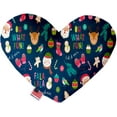 thumbnail image 2 of Mirage Pet 1282-CTYHT6 Christmas Party Canvas Heart Dog Toy - 6 in., 2 of 2