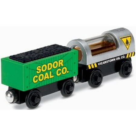 thomas and friends wooden railway cargo car