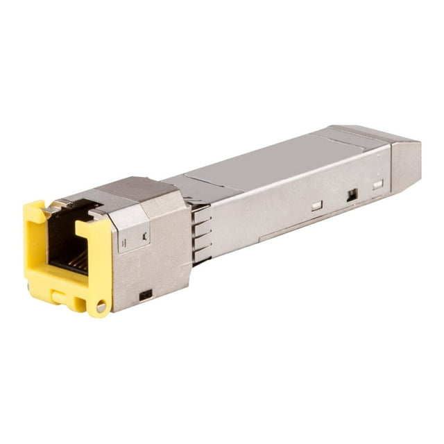 HPE Networking Instant On - SFP (mini-GBIC) transceiver module - 1GbE - 1000Base-T - RJ-45 - up to 328 ft - for Instant On 1930 24G, 1930 48G, 1930 8G