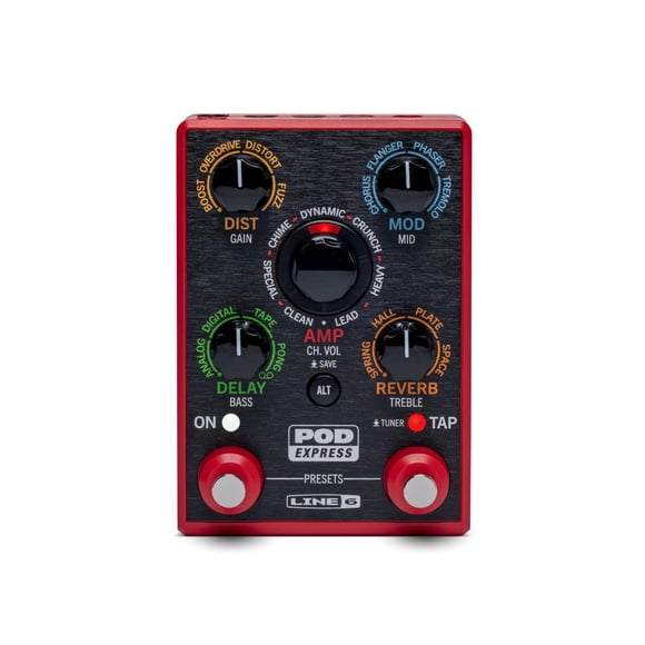 Preamplificador Guitarra Line 6 POD Express