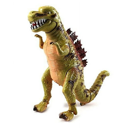Prehistoric Atrocity 3D Battery Operated Toy Dinosaur Action Figure w/ Light Up Eyes & Tongue, Realistic Walking Movement