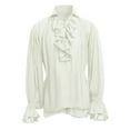thumbnail image 1 of Chemise à Manches Longues Bandage Mode Haute Qualité Homme Gothique Blouse, 1 of 4