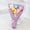 Purple, variant on Cute Flower Plush Doll Stuffed Plant Plushie , Decor Home Andbedroom Sweet Gifts for, Cute Kawaii Gift for Valentines Day, Birthdays (6.6 Inch)-Blue