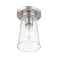 thumbnail image 5 of Livex Lighting - Cityview - 1 Light Small Flush Mount In Contemporary Style-7.25, 5 of 8