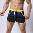 thumbnail image 3 of AOOCHASLIY Mens Swim Shorts Summer Clearance Casual Sports Pants Fitness Pants Beach Pants Boxer Shorts Sports Pants, 3 of 7