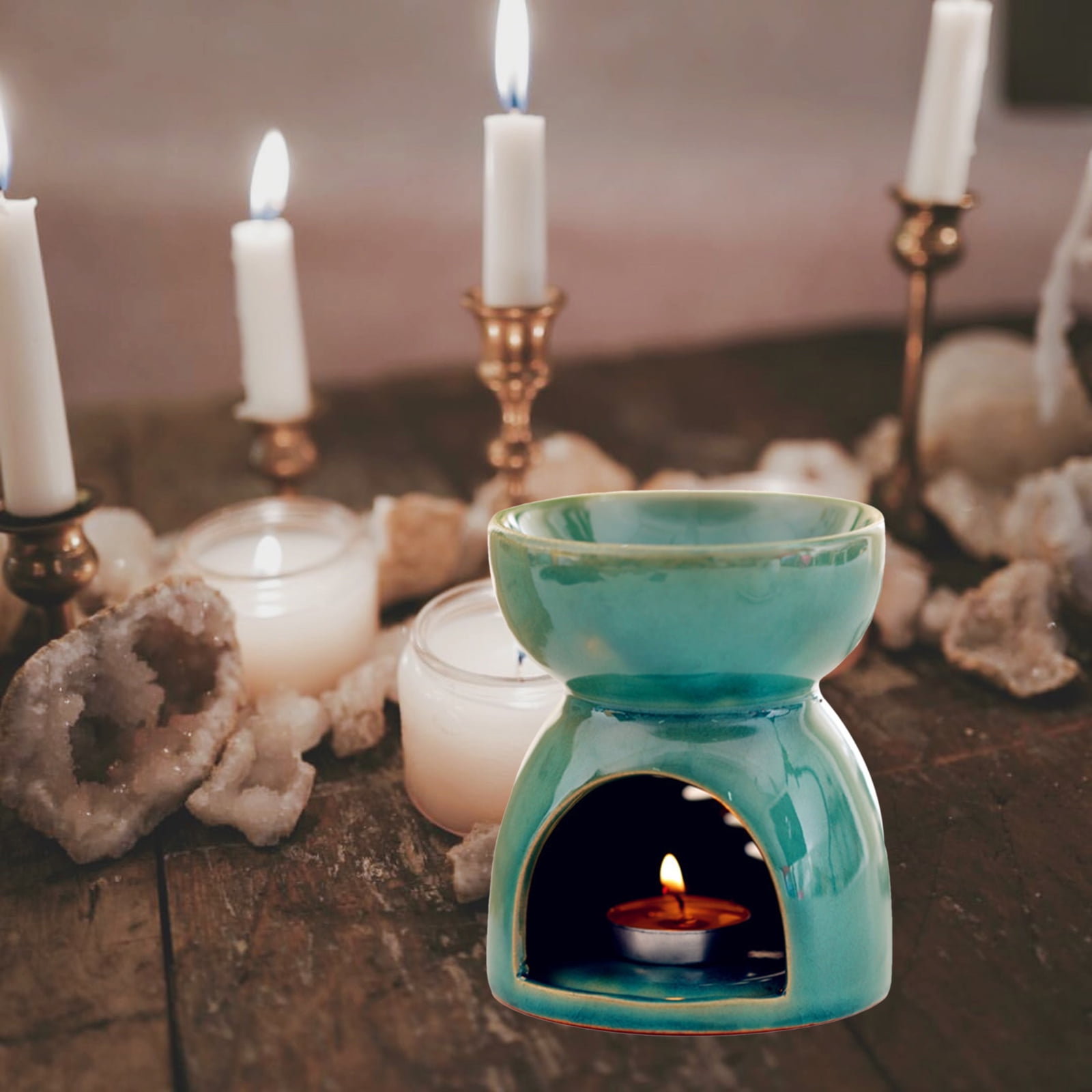 Amazon.com: Auxmeware - Ceramic Tea Light Candle Holder