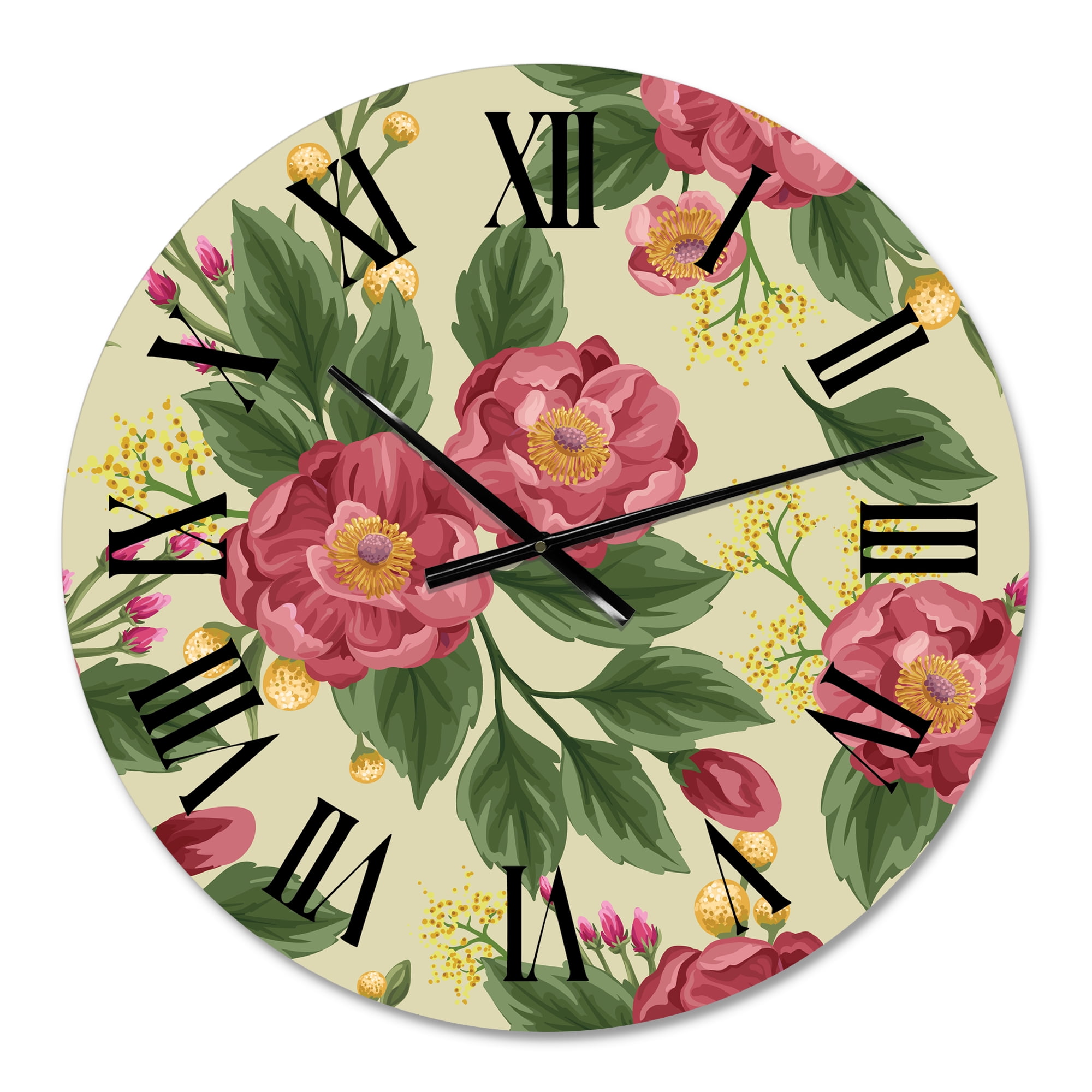 Designart 1 in Traditional Wall Clock