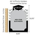 thumbnail image 7 of Big Dot of Happiness Silver Graduation 8 x 10 inches K-12 School Photo Holder - DIY Party Decor - Picturific Display, 7 of 7