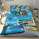 thumbnail image 1 of Tayo el Pequeño Autobús Conjunto de sábanas temático, trío de piezas, cómodo y amigable con la piel, diseño único, regalo de decoración para el hogar para familiares, amigos y fans,135cm *200cm, 1 of 6