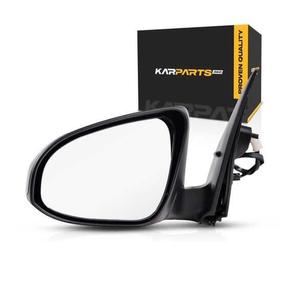 For Toyota Corolla 2014 2015 2016 Door Mirror Driver Side | Power | Non-Heated | Paint To Match | Replacement For 87940-02F20-C0 | TO1320293