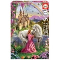 thumbnail image 1 of Puzzle Educa Hada y Unicornio, 500 piezas, multicolor, 1 of 6