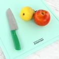 thumbnail image 5 of Martha Stewart Everyday 18x13 Inch Plastic Cutting Board in Blue, 5 of 5