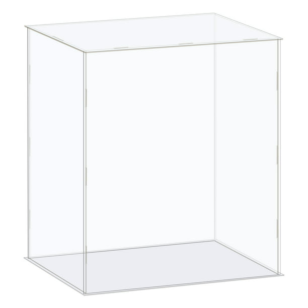 Uxcell Display Case Box Acrylic Box Transparent Dustproof Protection  Showcase 36X16X31Cm For Collectibles - Walmart.Com