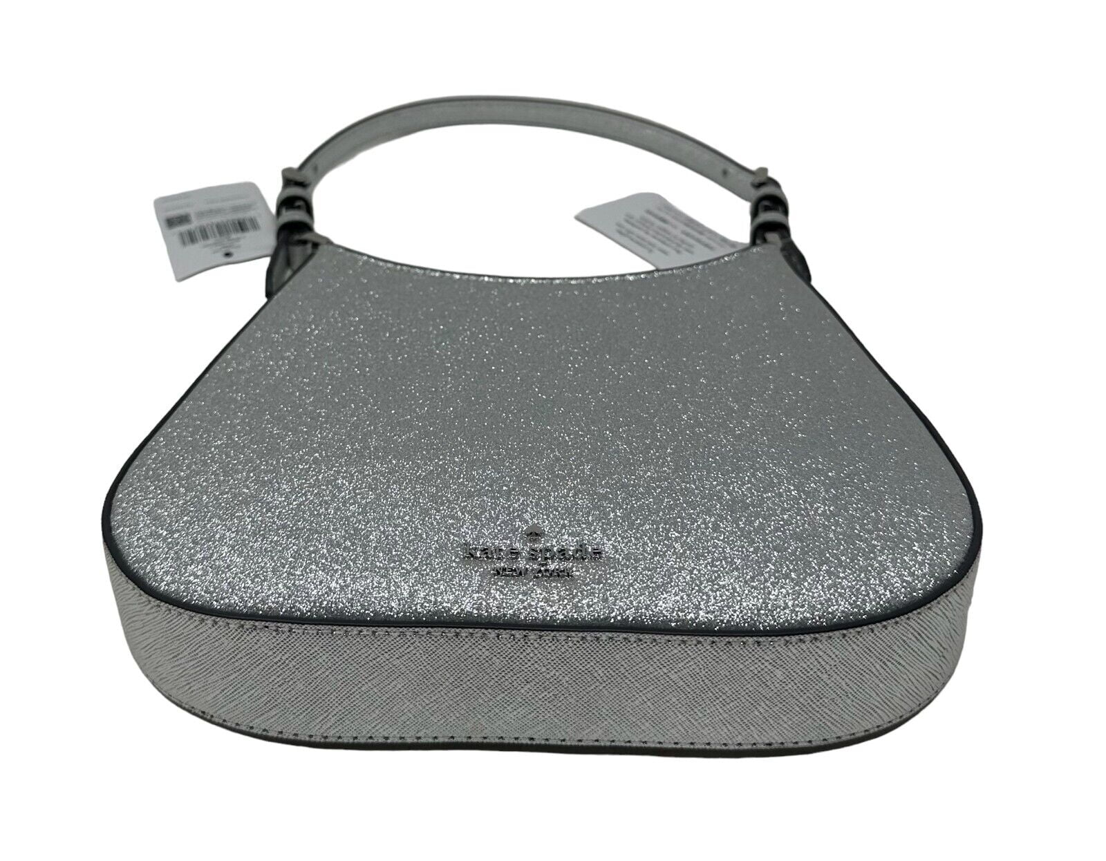 Kate Spade New York Women's Glimmer Glitter Shoulder Bag in Lunar Light