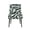Black & White, variant on MEXIYA Irina Dining Chair Beige Easy Clean Velvet Upholstered Side Chair with Brushed Gold Leg
