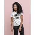 thumbnail image 2 of Mountains Are Calling T-Shirt Women -SPIdeals Designs, Female x-Large, 2 of 4