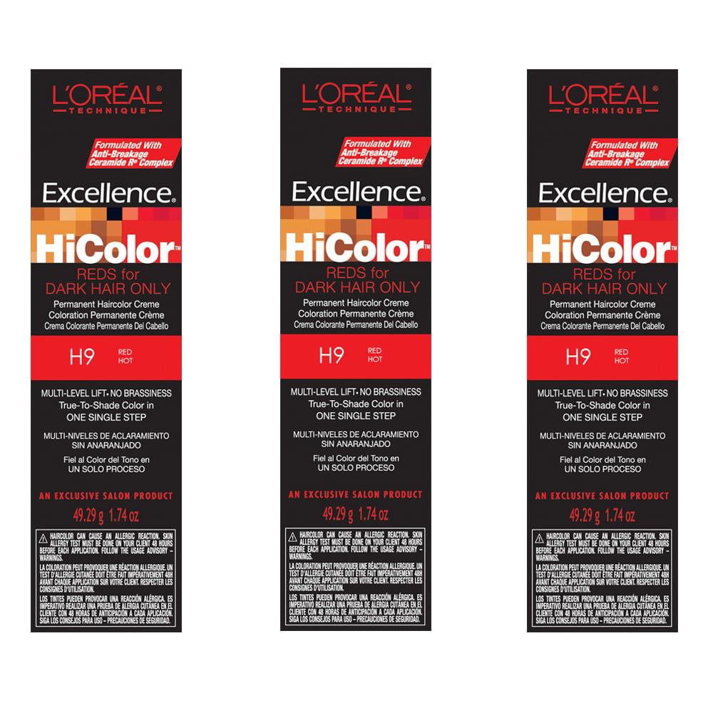 Hicolor Loreal Color Chart