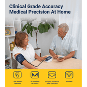 A&D Medical UA-651BLE Wide Cuff Digital Upper Arm Blood Pressure Monitor with Bluetooth