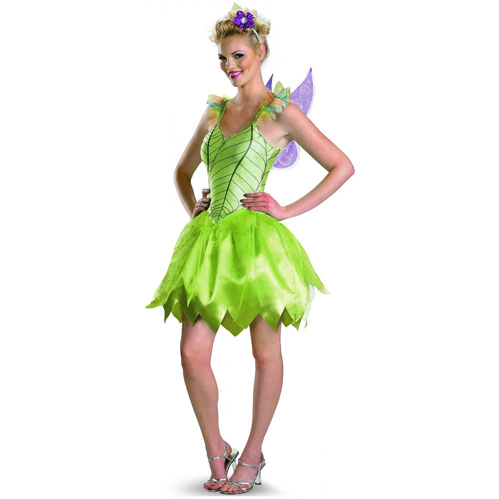 Tinker Bell Rainbow Deluxe Adult Costume - Small - Walmart.com