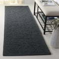 thumbnail image 2 of SAFAVIEH Textural Dinah Geometric Runner Rug, Charcoal, 2'3" x 8', 2 of 8