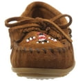 thumbnail image 6 of Minnetonka Women's Thunderbird II Moccasin,Brown Suede,6.5 M US, 6 of 7
