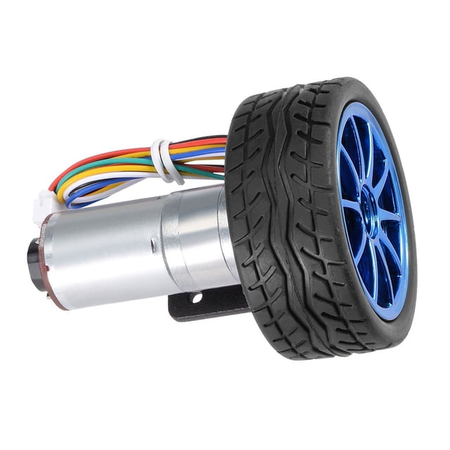 JG, kit de coche inteligente con motor eléctrico y codificador de bricolaje, fabricado con cuidado