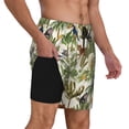 thumbnail image 3 of Goofa Jungle Animals Printed Men's Swim Trunks Board Shorts Quick Dry Mens Swimming Trunks with Compression Liner,Breathable Fit Hawaii Beach Shorts-Small, 3 of 9