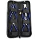 thumbnail image 5 of Juego de alicates para joyería WORKPRO de 7 piezas con funda de transporte, color azul, 5 of 9