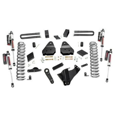 Rough Country 4.5" Lift Kit (fits) 2011-2014 Super Duty F250 ( F-250 ) Diesel w/ Vertex Reservoir Shocks 56350