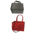thumbnail image 4 of 2 Pieces Reusable Washable Removable Protable Large Felt Cloth Beer Storage Bag Wine Bottle Travel Carriers Handle Bag, 4 of 10