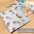 thumbnail image 5 of PU Leather Photo Album with Self-Adhesive Pages Scrapbook DIY Picture Holds 20+ Sheets Dogs in Various Poses, 5 of 9