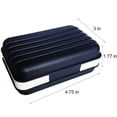 thumbnail image 6 of Lofekea Travel Soap Dish Holder with Lid for Shower Travel Soap Case Draining Soap Box Container for Traveling, Camping, Hiking, Gym, Portable, Leakproof, Black, 6 of 6