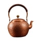 thumbnail image 2 of Tetera de cobre BLESIY cafetera de 1,2 L hervidor de agua martillado, 2 of 8
