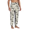 thumbnail image 4 of Kdxio Vintage Moon Fox Pattern Joggers,Sweatpants for Men with Pockets-XX-Large, 4 of 5