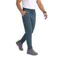 thumbnail image 4 of 2026 Men's Athletic Pants with Zipper Pockets Lightweight Tapered Joggers Breathable for Workout Running Travel Track Pants Blue 2XL, 4 of 9