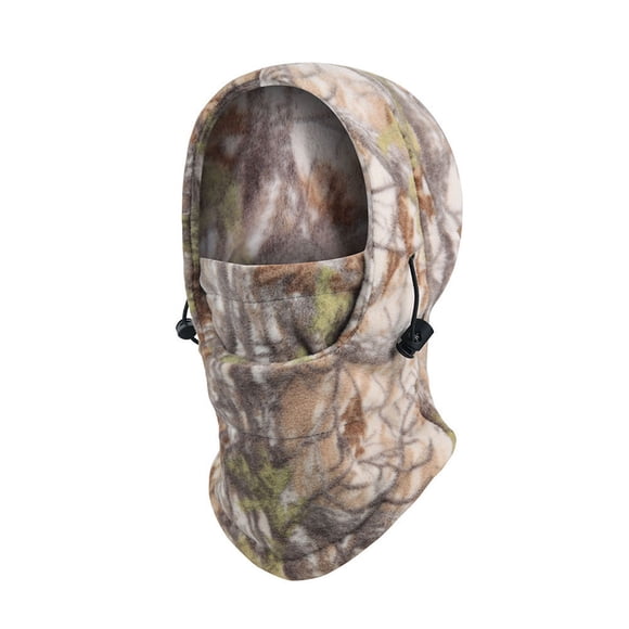 Cagoule d'Hiver Masque de Ski pour Hommes et Femmes - Masque Facial en Polaire Coupe-Vent avec Capuche pour Ski, Planche à Neige et Temps Froid