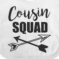 thumbnail image 4 of Inktastic Cousin Squad with Arrows Boys or Girls Baby Bib, 4 of 4
