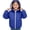 Blue, variant on EnJoCho Boys Girls Rain Jacket Kids Zip Up Hooded Windbreaker Waterproof Outerwear Raincoats Fall Winter Outdoor Coat Ponchos Trench Coat Raincoat