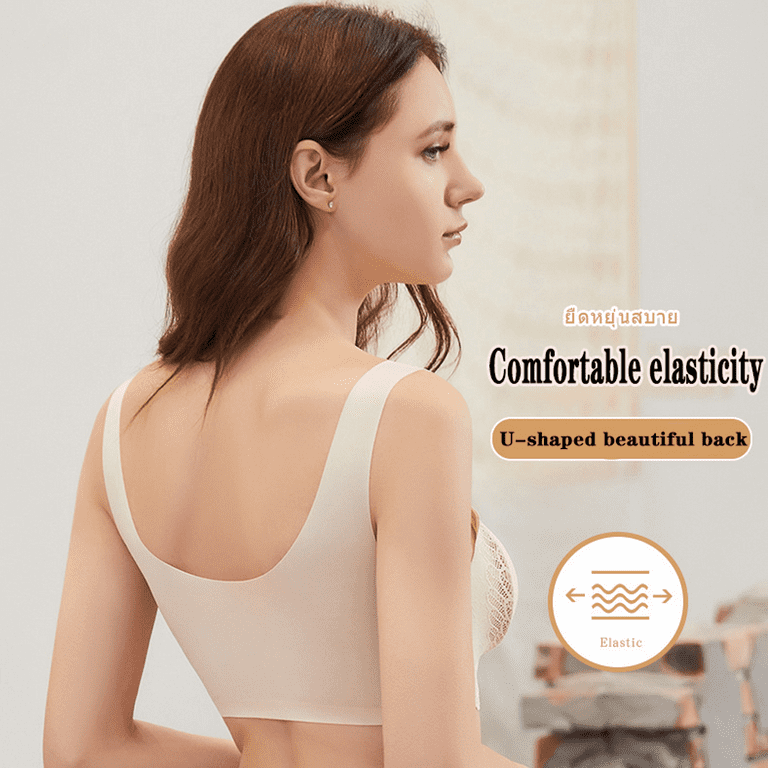 3PCS/lot Bra for Women XKISS Thai Import Latex Bra Plus size Latex Bra  Seamless Bras For Women Underwear BH Push Up Bralette With Pad Vest Top Bra  M to 4XL 
