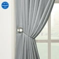 thumbnail image 2 of Mainstays Nickel 2 Magnetic Curtain Holdbacks, 2 of 7