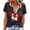Grey, variant on Women Canada National Pride T Shirt Maple Leaf Canadian Flag Round Neck Short Sleeve Tee Women National Day 1st July Patriotic Streetwear Women’s T-Shirt for Canada Day Celebration