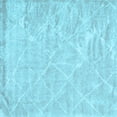 thumbnail image 1 of Ahgly Company Indoor Square Trellis Light Blue Modern Area Rugs, 8' Square, 1 of 4
